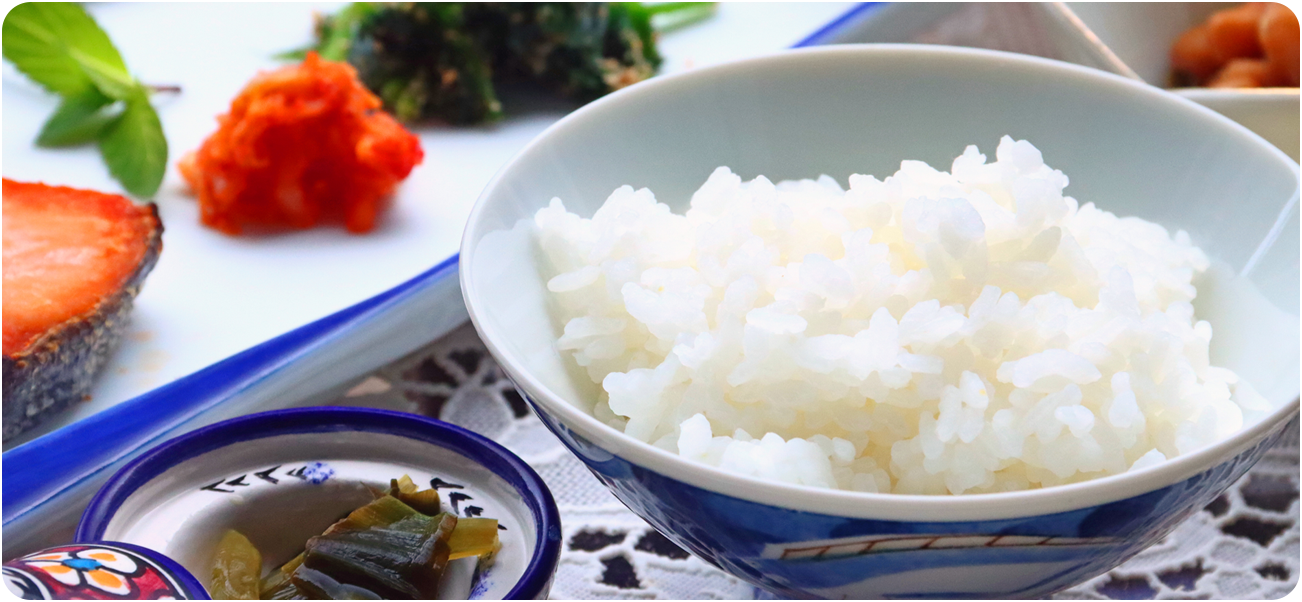自然栽培の野菜とお米